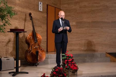 Odprtje razstave; Foto: Mariia Bortiakova, arhiv Občine Sežana
